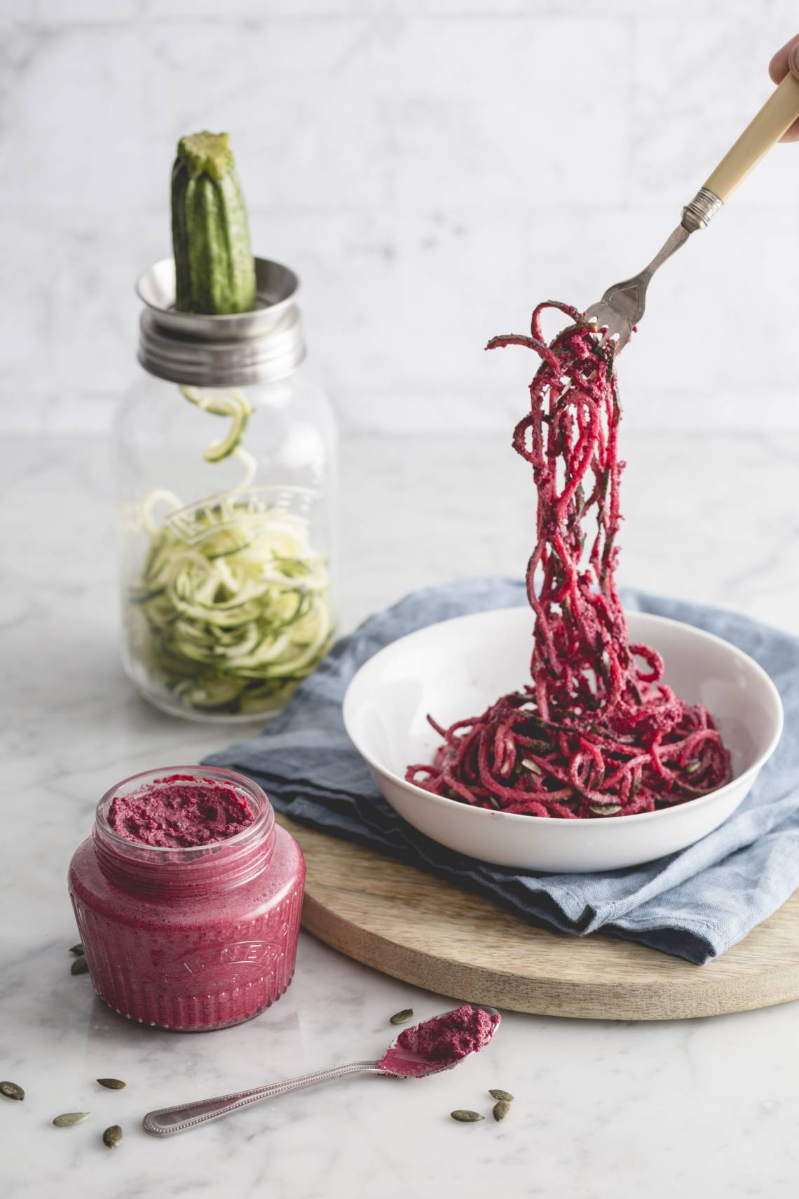 Kilner - Spiralizer mit Glas / Spiralschneider  0025.815 Mood