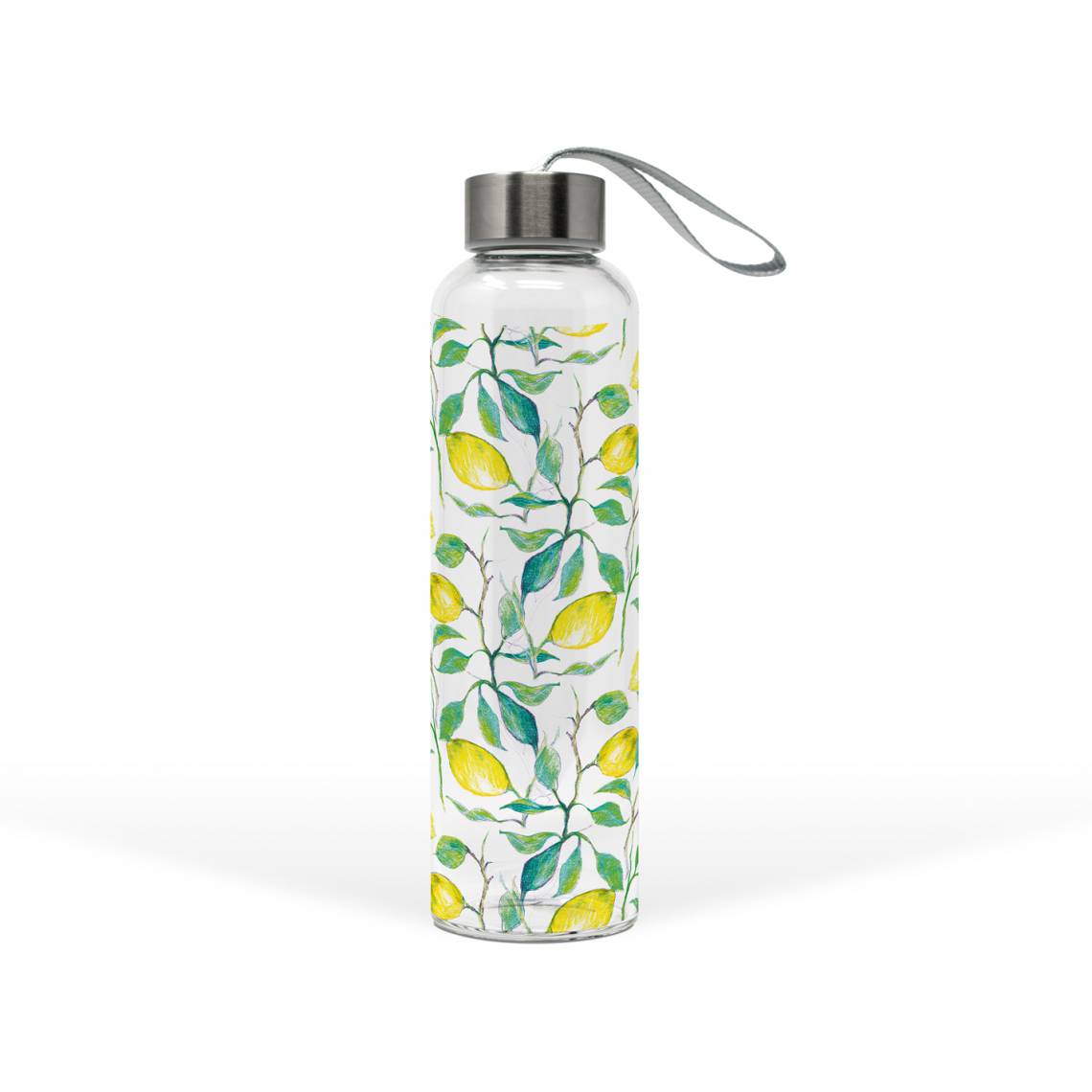 PPD 603650 · Beautiful Lemons Glass Bottle, 500 ml