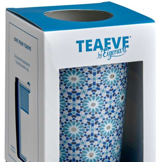 Eigenart Andalusia TEAEVE Porzellanbecher Marine Verpackung