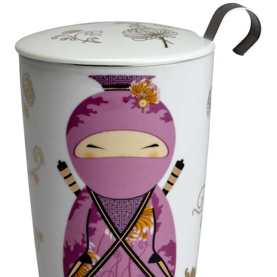 Eigenart Little Family TEAEVE Porzellanbecher Little Ninja Pink - 80012