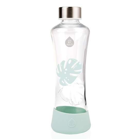 Trinkflasche von Equa  Kollektion Urban Jungle / Monstera