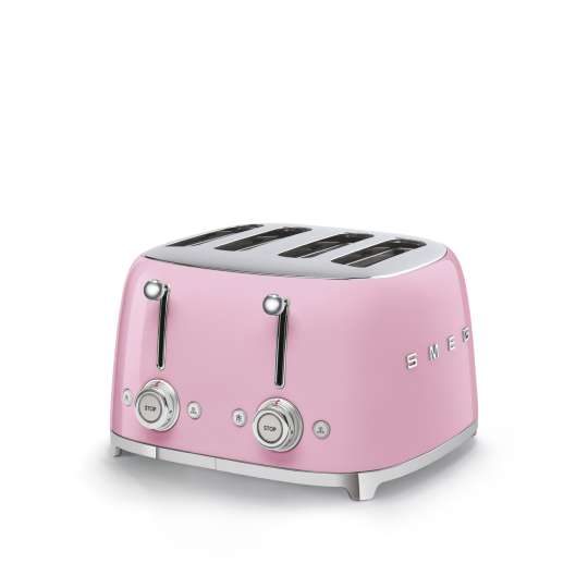 SMEG - 4-Schlitz-Toaster TSF03 - cadillac-pink