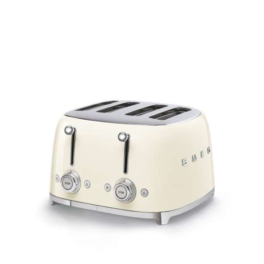 SMEG - 4-Schlitz-Toaster TSF03 - creme