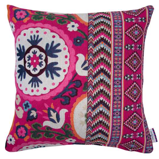 Tom Tailor Home Fantasy Ethno Kissenhülle pink/multi