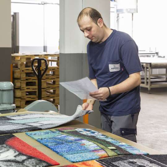 Qualtitätskontrolle bei Kleen-Tex